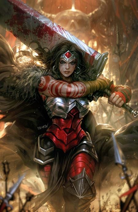 DC Comics, Inc. Absolute Wonder Woman #11 Cover B Derrick Chew Card Stock Variant