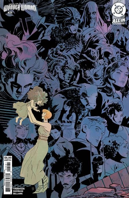 DC Comics, Inc. Absolute Wonder Woman #25 Cover H Hayden Sherman Left Connecting Card Stock Variant