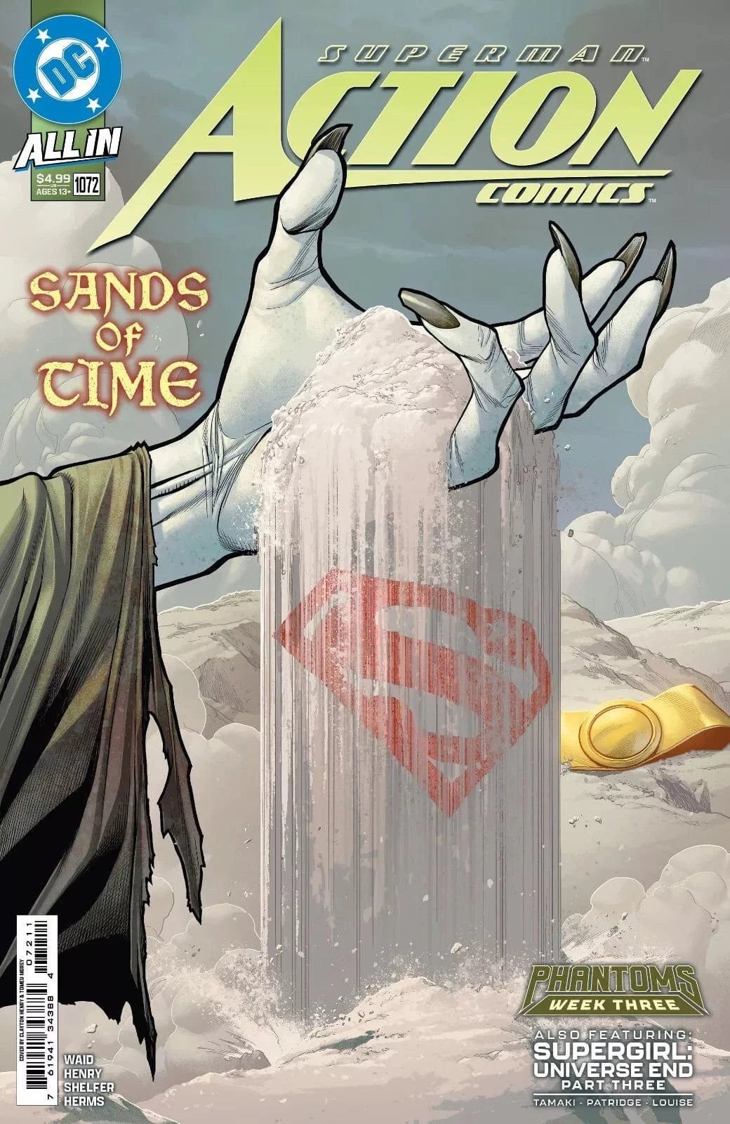 DC Comics, Inc. Action Comics #1070 1071 1072 1073 Cover A Clayton Henry Set (Phantoms)