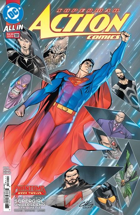 DC Comics, Inc. Action Comics #1078 1079 1080 1081 Cover A Clayton Henry Set (Phantoms)