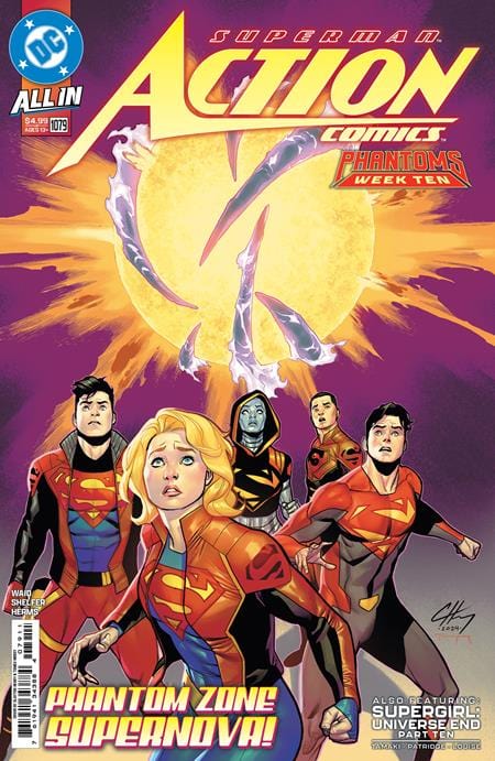 DC Comics, Inc. Action Comics #1078 1079 1080 1081 Cover A Clayton Henry Set (Phantoms)