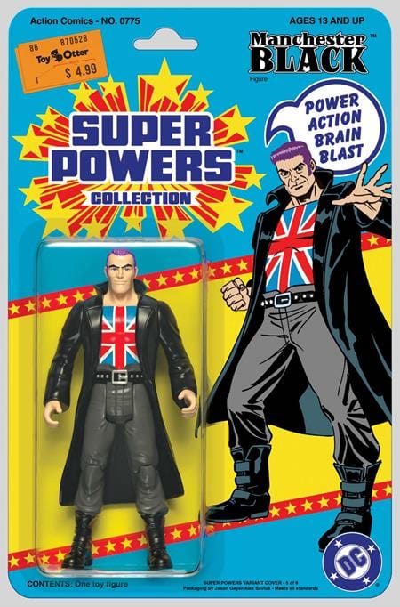 DC Comics, Inc. Action Comics #775 Facsimile Edition Cover C Jason Geyer & Alex Saviuk Super Powers Card Stock Variant