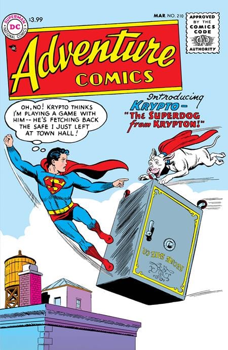 DC Comics, Inc. Adventure Comics #210 Facsimile Edition “Krypto’s Golden Biscuit” Sweepstakes