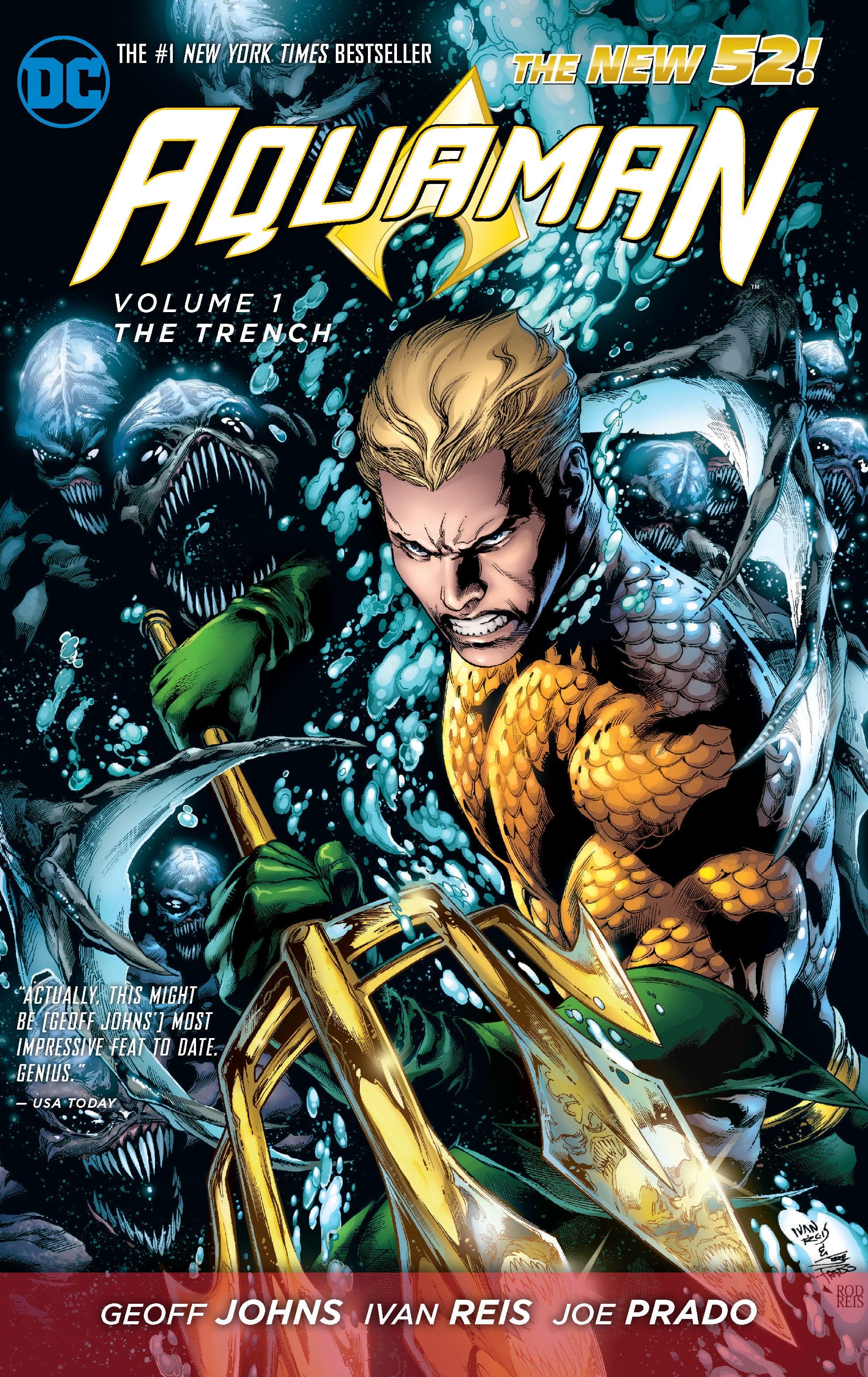 DC Comics, Inc. Aquaman Volume 1: The Trench (The New 52)