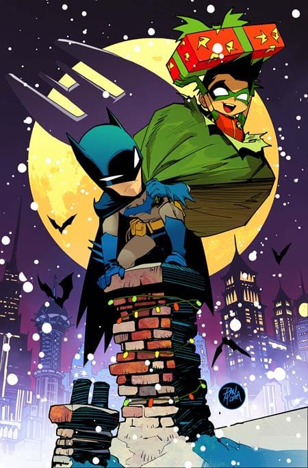 DC Comics, Inc. Batman #16 Cover F Dan Mora Holiday Card Stock Variant