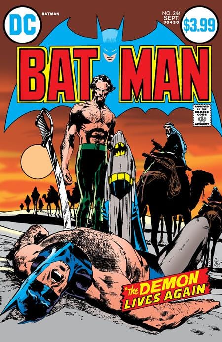 DC Comics, Inc. Batman #244 Facsimile Edition Cover A Neal Adams