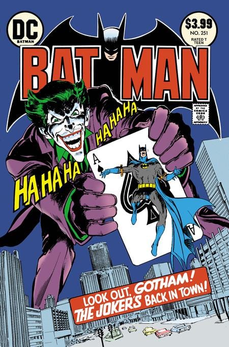 DC Comics, Inc. Batman #251 Facsimile Edition Cover A Neal Adams