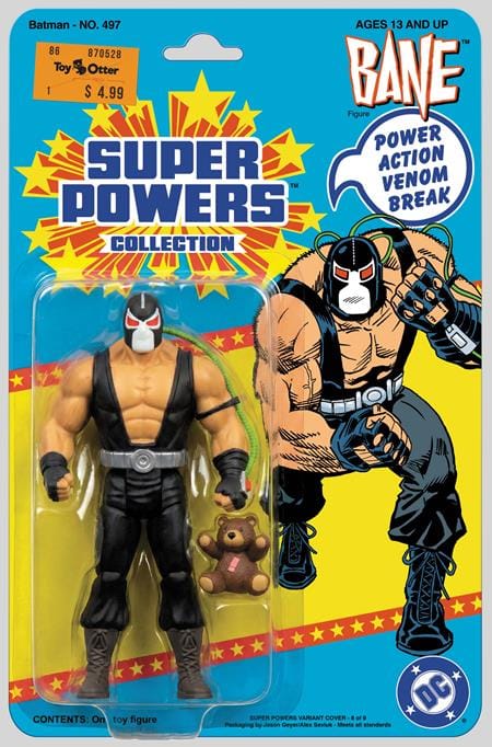 DC Comics, Inc. Batman #497 Facsimile Edition Cover D Jason Geyer & Alex Saviuk Bane Super Powers Card Stock Variant
