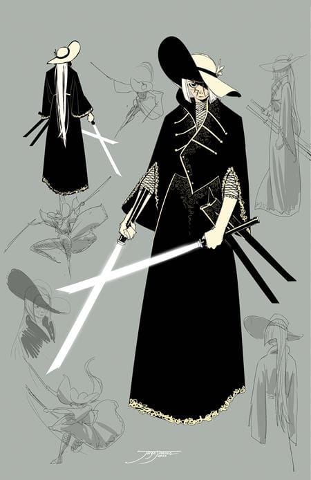 DC Comics, Inc. Batman #5 Cover G Jorge Jimenez Lady Death Man Design Card Stock Variant