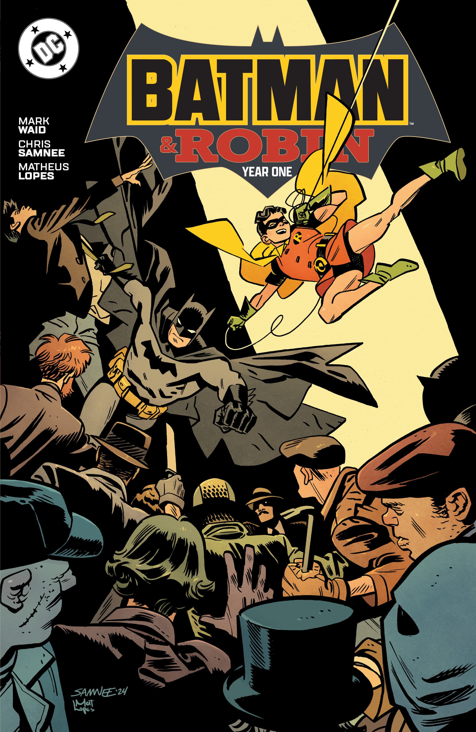 DC Comics, Inc. Batman and Robin: Year One Hardcover