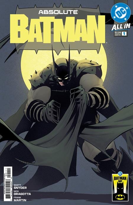 DC Comics, Inc. Batman Day 2025 Absolute Batman #1 Cover A Nick Dragotta