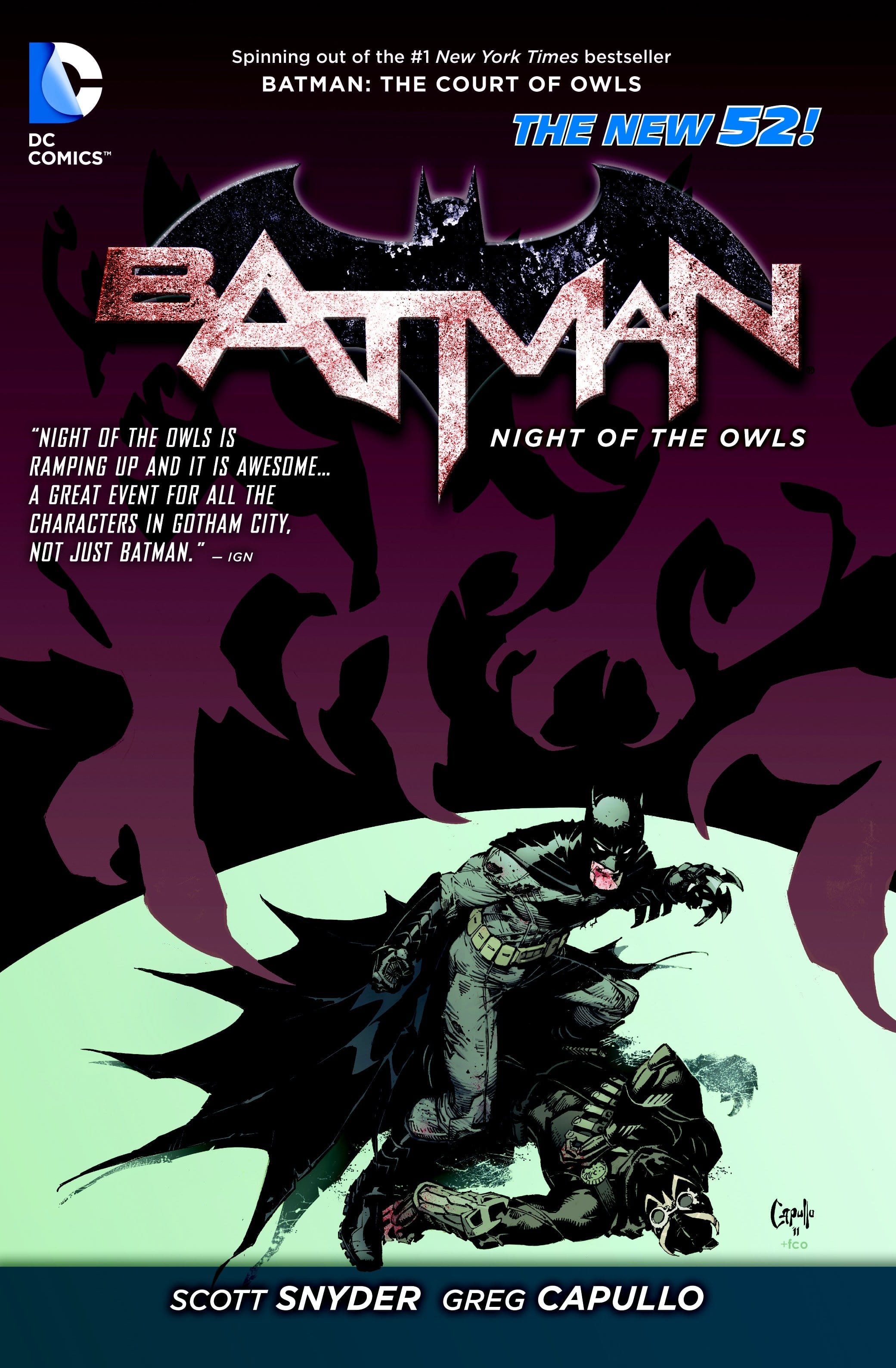 DC Comics, Inc. Batman: Night of the Owls (The New 52)