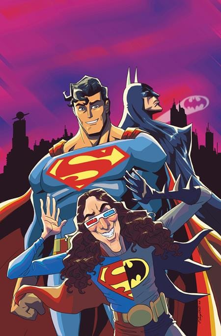 DC Comics, Inc. Batman Superman Weird Al World's Weirdest #1 (One Shot) Cover D Jerry Gaylord Card Stock Variant