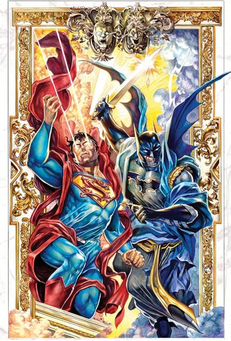 DC Comics, Inc. Batman/Superman World's Finest #58 Cover B Mario Fox Foccillo Card Stock Variant
