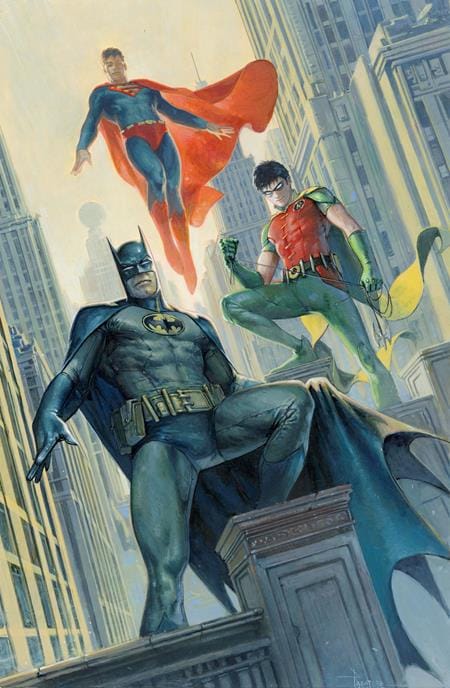 DC Comics, Inc. Batman Superman Worlds Finest #52 Cover C Davide Paratore Card Stock Variant