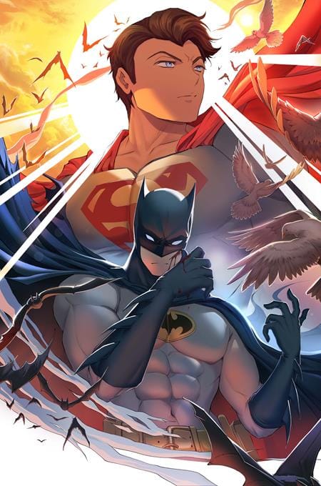 DC Comics, Inc. Batman Superman Worlds Finest #53 Cover B Rachta Lin Card Stock Variant