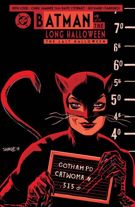 DC Comics, Inc. Batman The Long Halloween The Last Halloween #9 (Of 10) Cover B Chris Samnee Card Stock Variant
