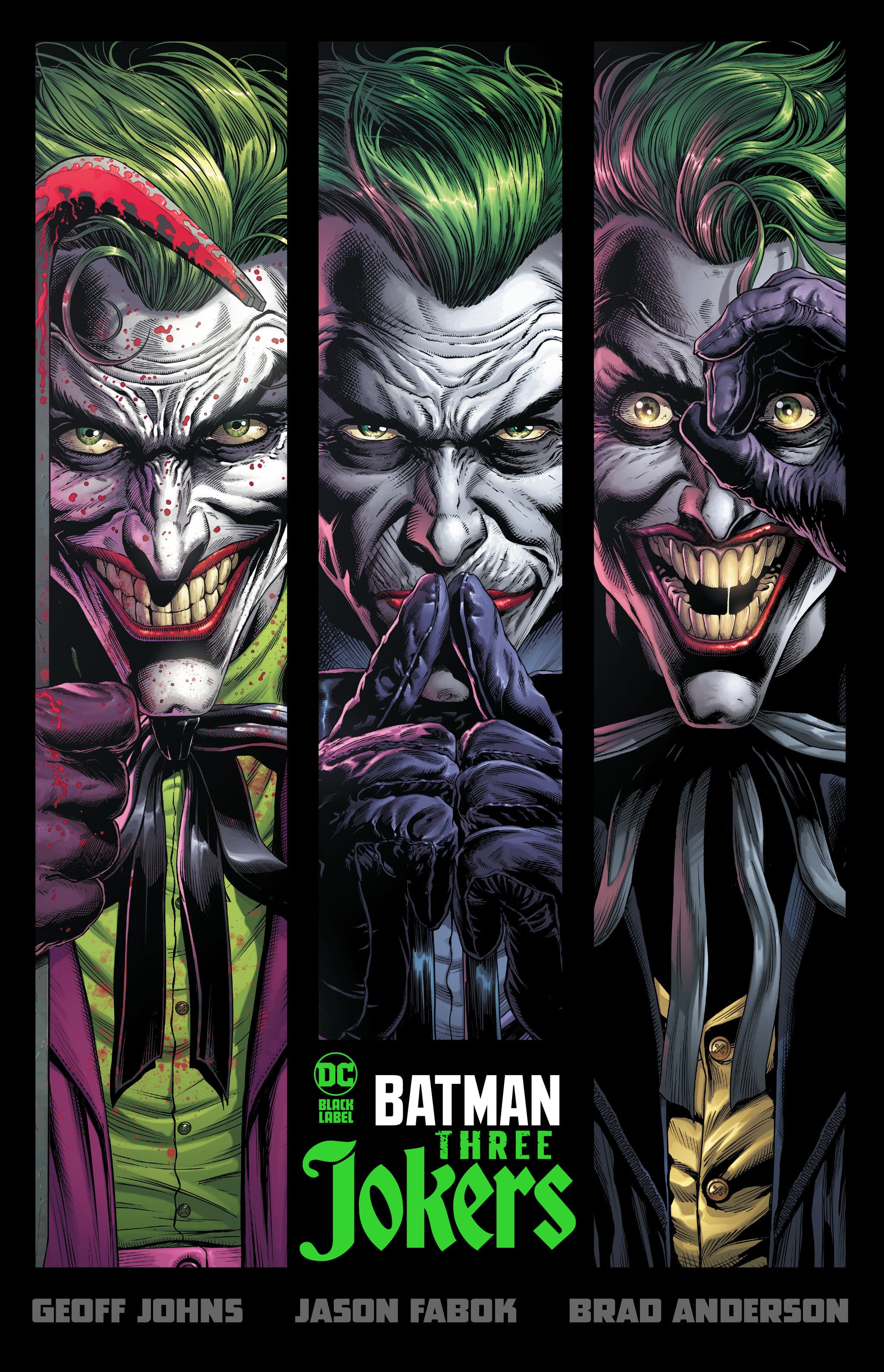 DC Comics, Inc. Batman: Three Jokers Hardcover