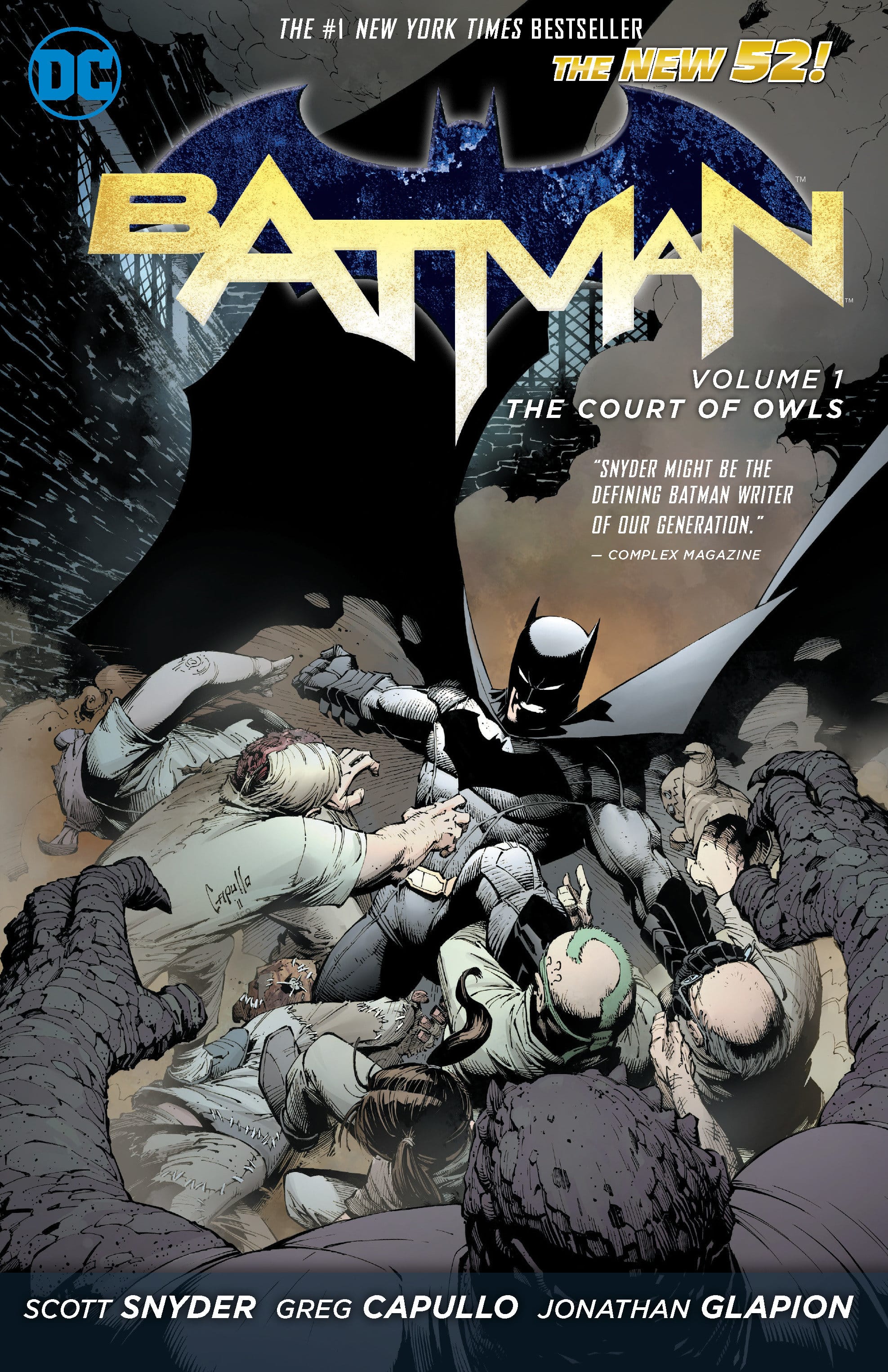 DC Comics, Inc. Batman Vol. 1: The Court of Owls (The New 52)