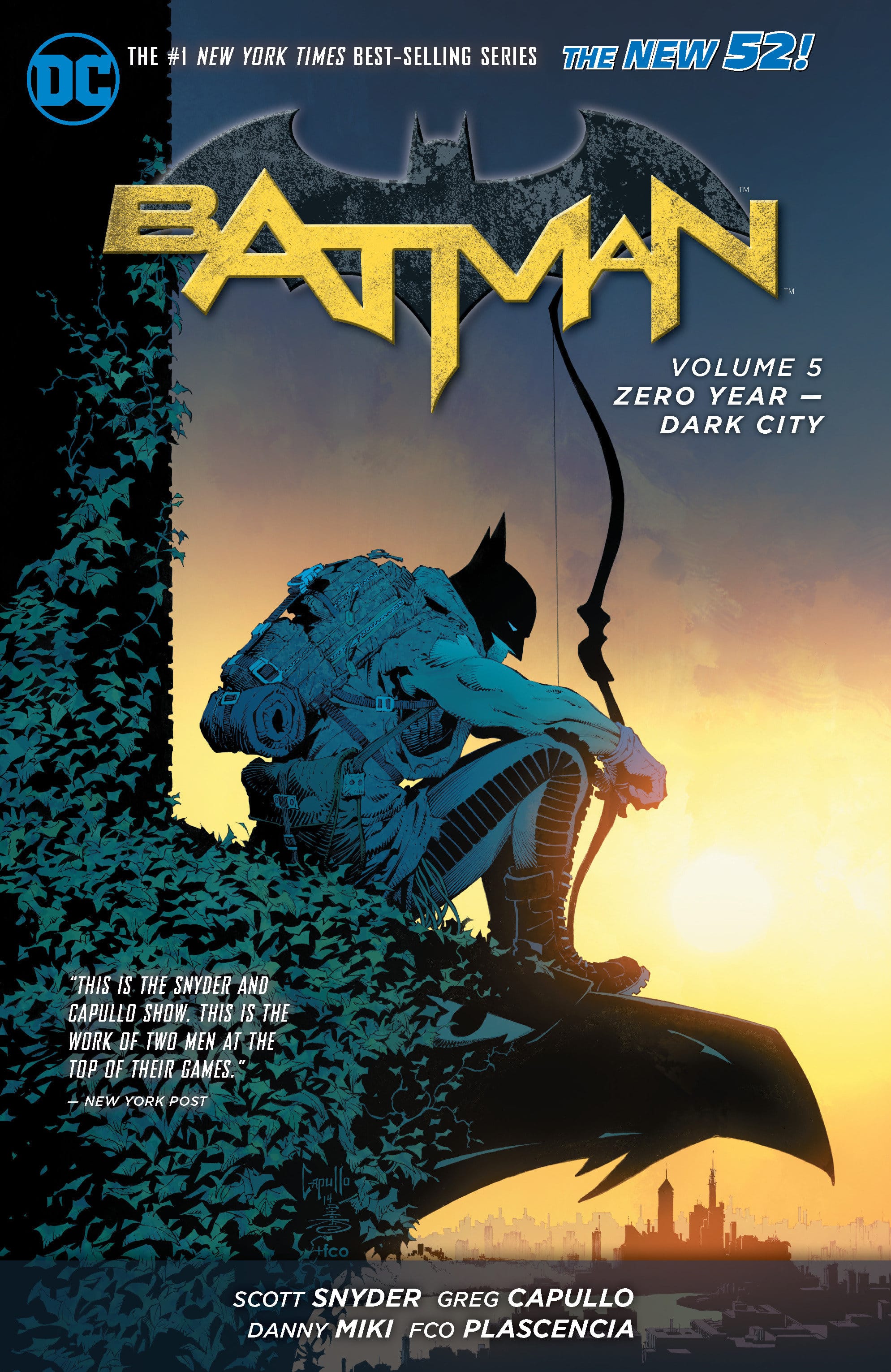 DC Comics, Inc. Batman Vol. 5: Zero Year - Dark City (The New 52)