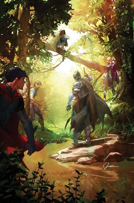 DC Comics, Inc. Dark Knights Of Steel II #4 (of 12) Cover C Gerald Parel Card Stock Variant