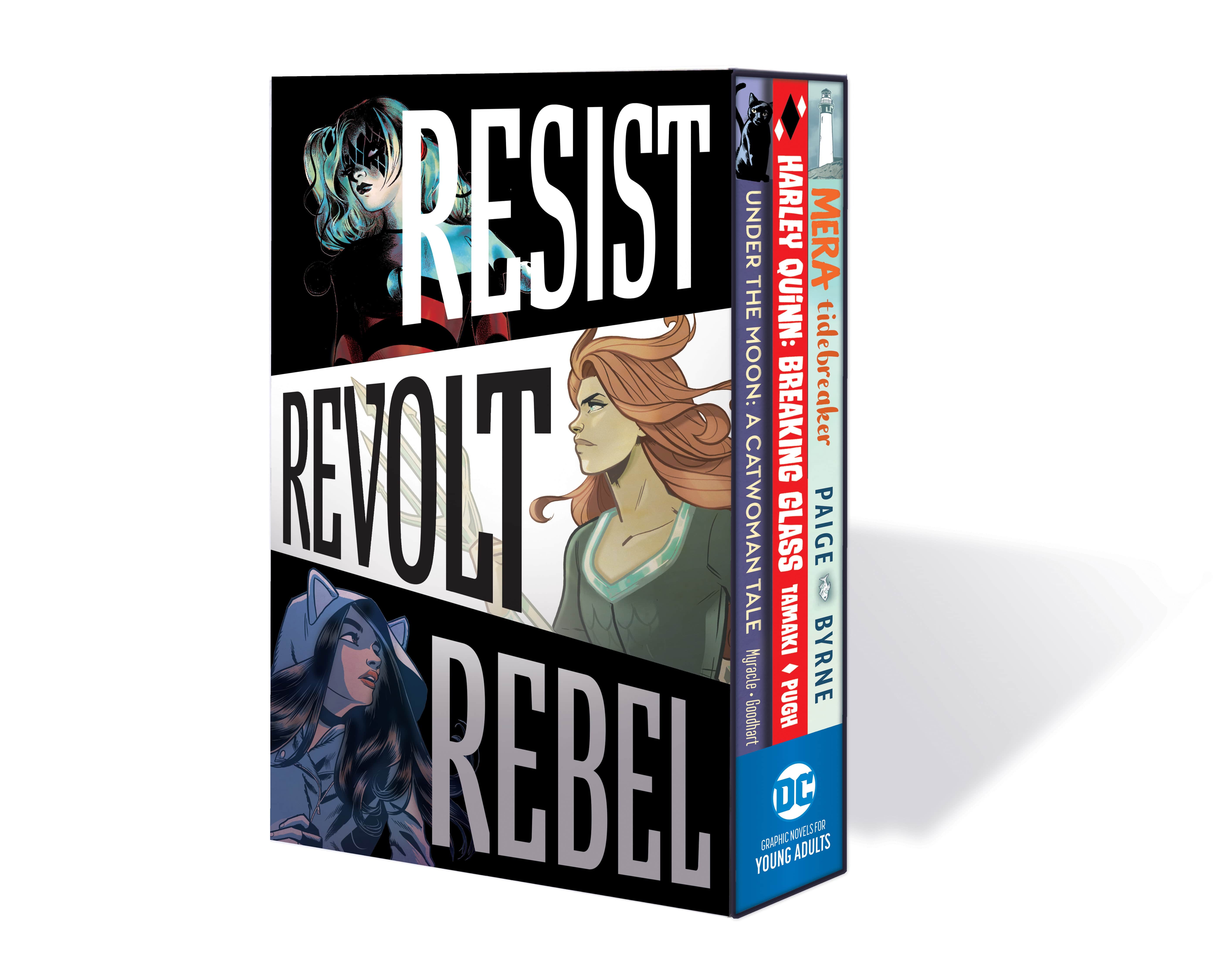 DC Comics, Inc. DC Graphic Novels for Young Adults Box Set 1 - Resist. Revolt. Rebel.