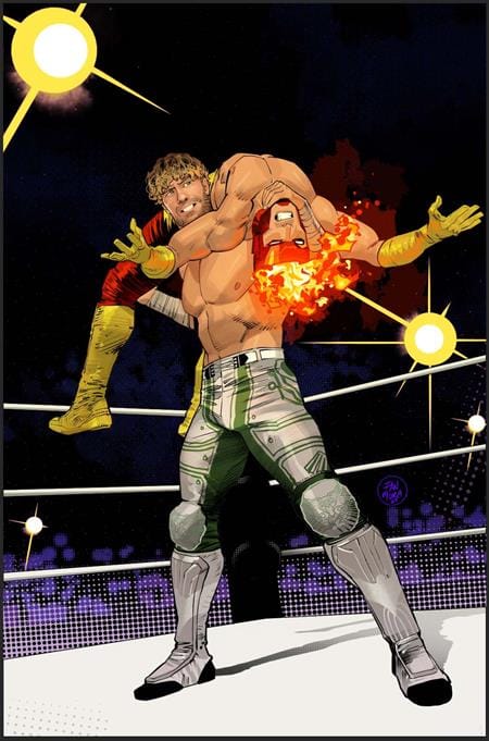 DC Comics, Inc. DC K.O. #3 (Of 5) Cover I Dan Mora Aew Cameo Card Stock Variant