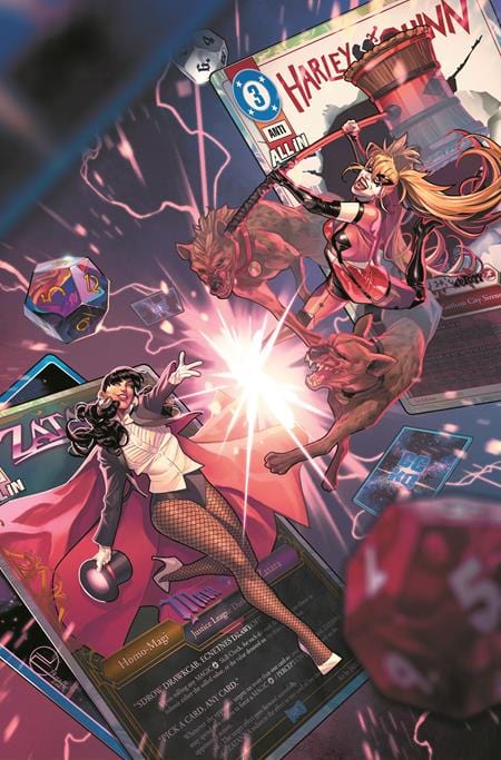 DC Comics, Inc. DC K.O. Harley Quinn vs Zatanna #1 Cover C Variant