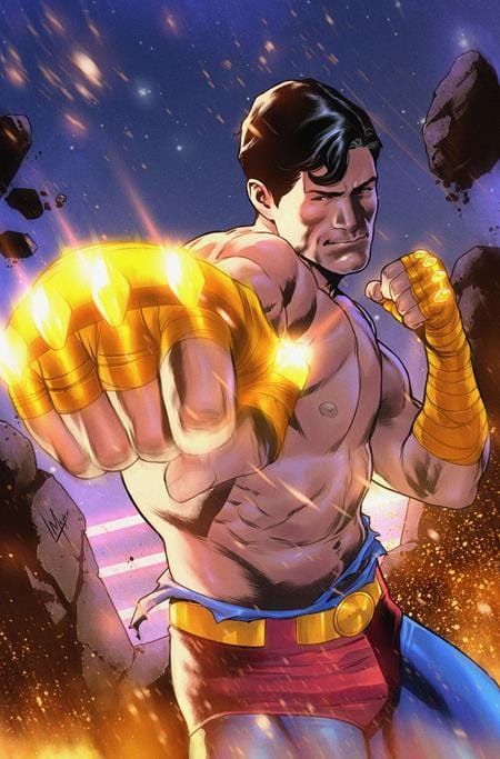 DC Comics, Inc. DC K.O. Superman vs Captain Atom #1 Cover C Lucas Meyer Variant