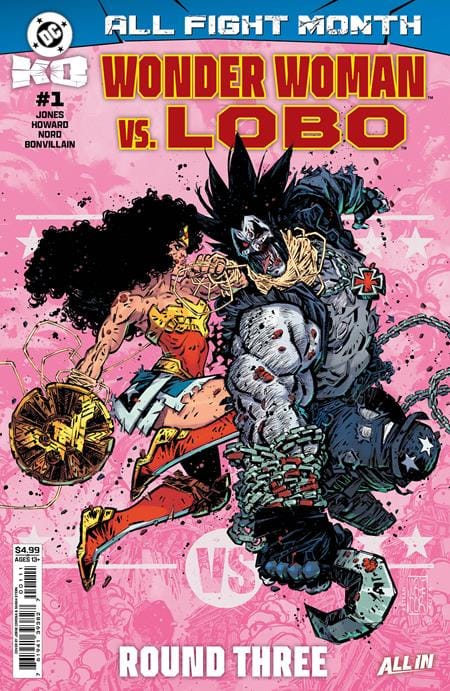 DC Comics, Inc. DC K.O. Wonder Woman vs Lobo #1 Cover A Jorge Corona