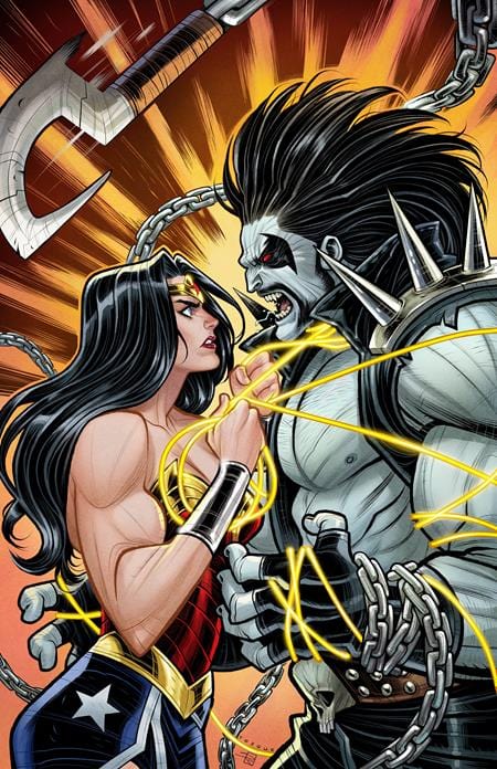 DC Comics, Inc. DC K.O. Wonder Woman vs Lobo #1 Cover D Elizabeth Torque Card Stock Variant
