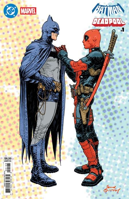 DC Comics, Inc. DC Marvel Batman Deadpool #1 Cover N Frank Quitely Batman Deadpool Variant