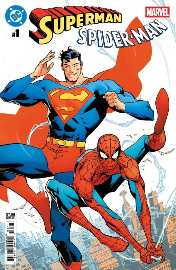 DC Comics, Inc. DC Marvel Superman Spider-Man #1 (One Shot) Cover A Jorge Jimenez