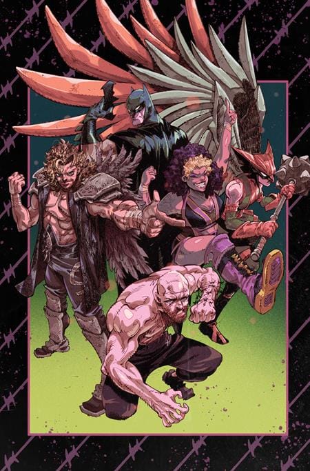 DC Comics, Inc. DC x AEW #2 (Of 2) Cover B Ricardo Lopez Ortiz Card Stock Variant