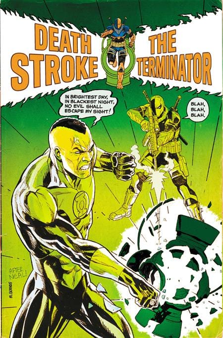 DC Comics, Inc. Deathstroke The Terminator #10 Cover B Mitch Gerads Card Stock Variant