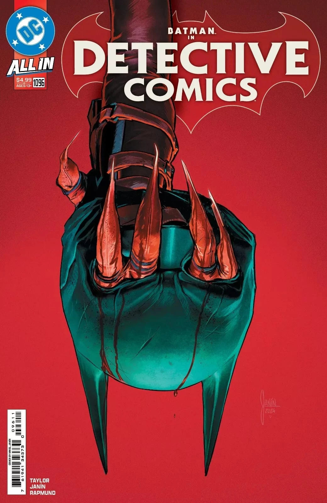 DC Comics, Inc. Detective Comics #1096 Cover A Mikel Janin (Mercy of the Father)
