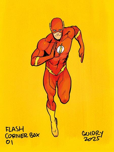 DC Comics, Inc. Flash #31 Cover E Gavin Guidry Corner Box Spot Foil Variant