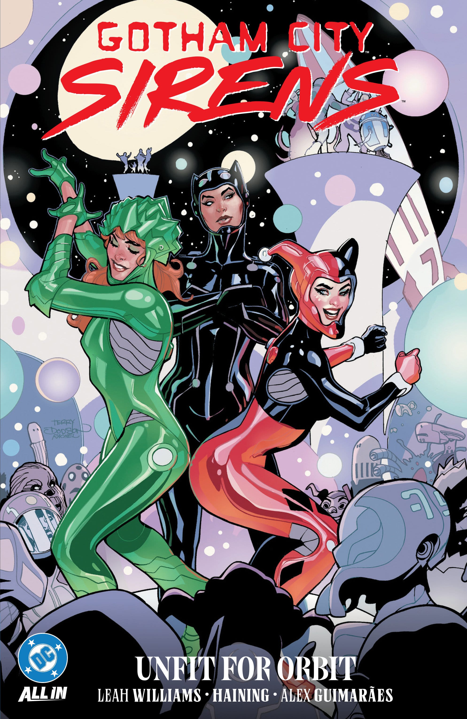 DC Comics, Inc. Gotham City Sirens: Unfit For Orbit
