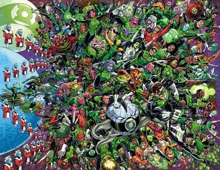 DC Comics, Inc. Green Lantern #33 Cover F Scott Koblish Legacy Wraparound Card Stock Variant (#600)