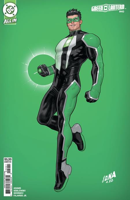 DC Comics, Inc. Green Lantern #40 Cover B David Nakayama Card Stock Variant