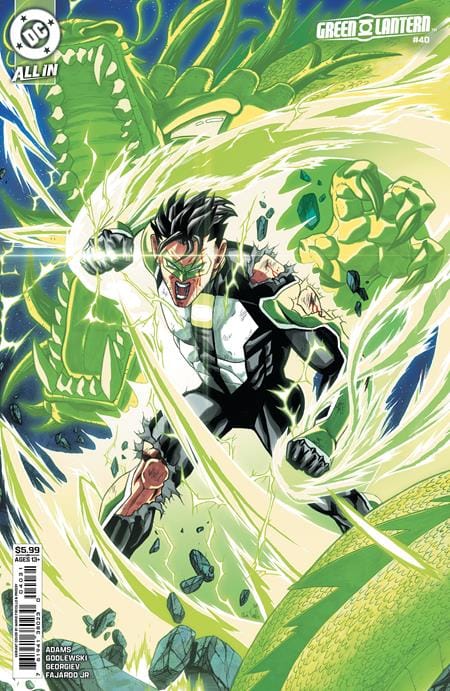 DC Comics, Inc. Green Lantern #40 Cover C Mario Foccillo Card Stock Variant