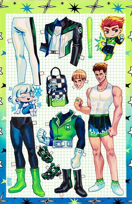 DC Comics, Inc. Green Lantern Corps #12 Cover B Rian Gonzales Card Stock Variant