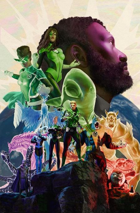 DC Comics, Inc. Green Lantern Corps #14 Cover B Ariel Colon Card Stock Variant