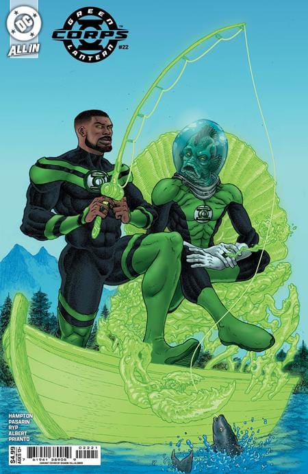 DC Comics, Inc. Green Lantern Corps #22 Cover B Ramon Villalobos Card Stock Variant