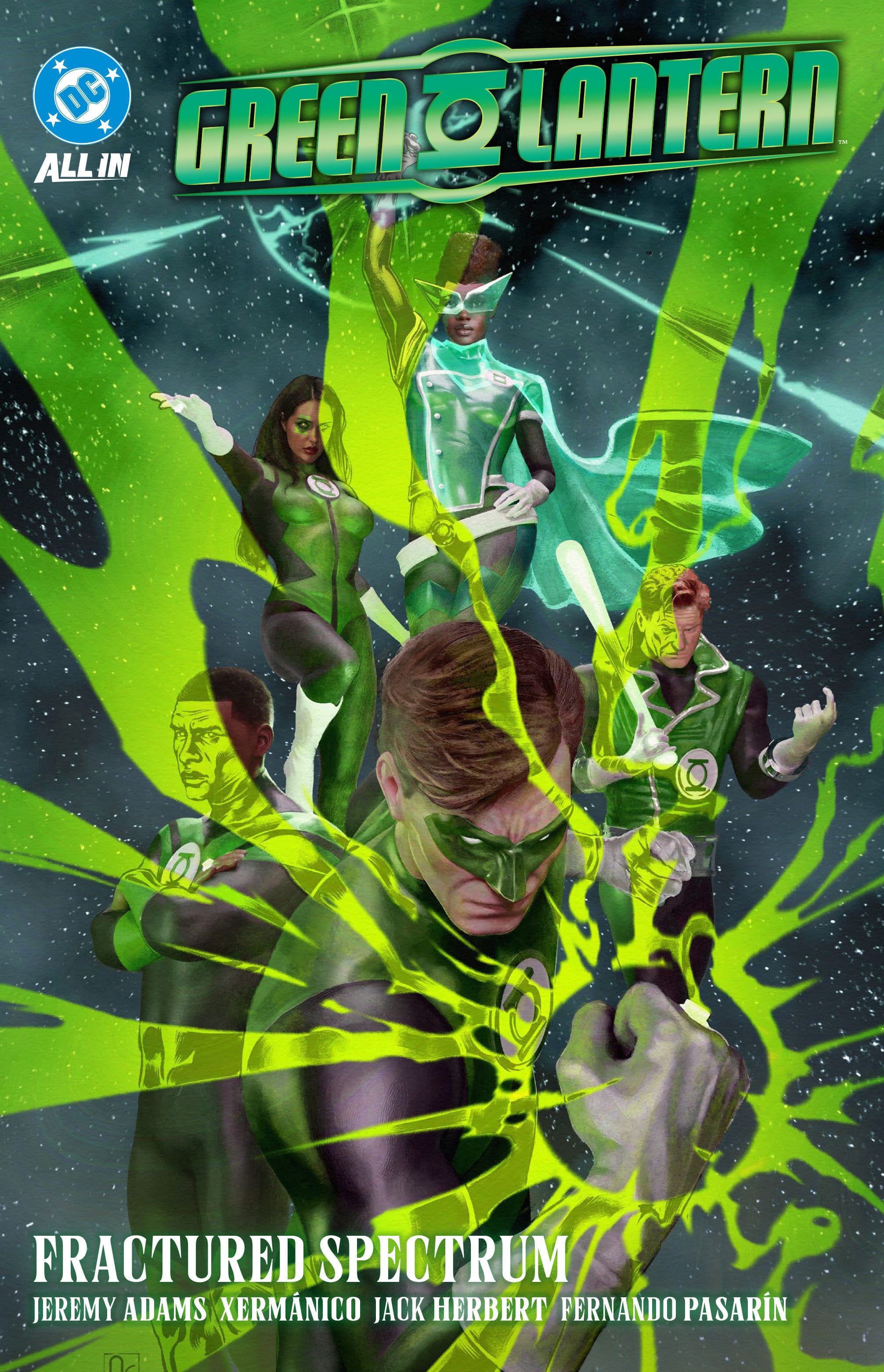 DC Comics, Inc. Green Lantern Vol. 5: Fractured Spectrum