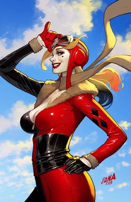 DC Comics, Inc. Harley Quinn #58 Cover B David Nakayama Card Stock Variant