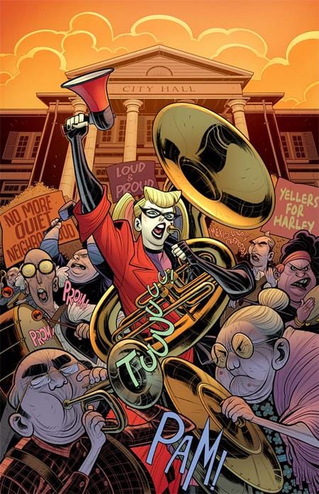 DC Comics, Inc. Harley Quinn #58 Cover D Elizabeth Torque Card Stock Variant