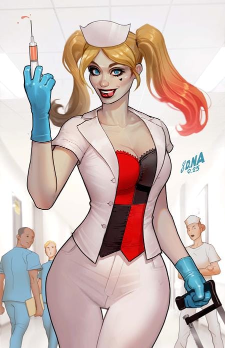 DC Comics, Inc. Harley Quinn #59 Cover B David Nakayama Card Stock Variant