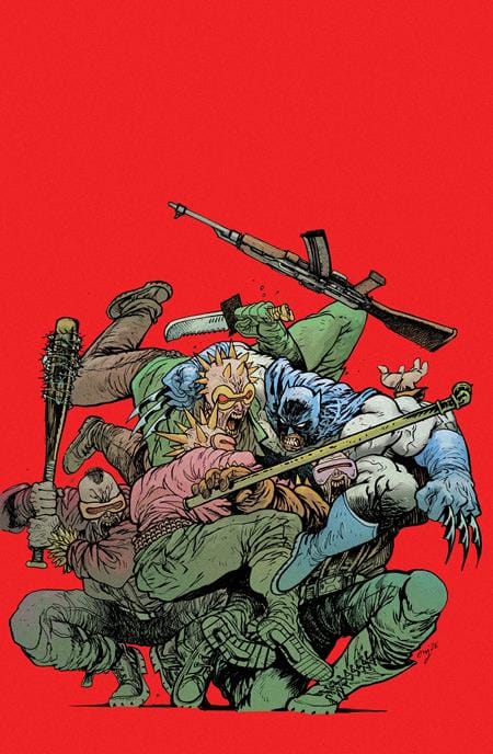 DC Comics, Inc. Harley Quinn #65 Cover E Daniel Warren Johnson Dark Knight Returns 40th Anniversary Card Stock Variant