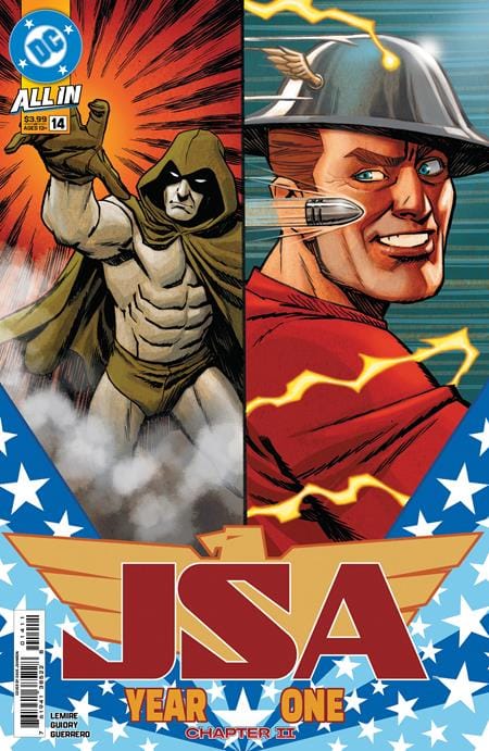 JSA #14 Cover A Dave Johnson JSA Year One: Chapter Two